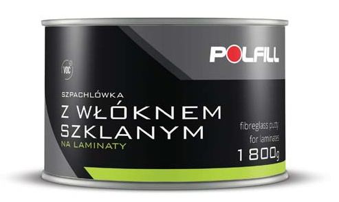 Tmel so skleneným vláknom pre lamináty 6kg