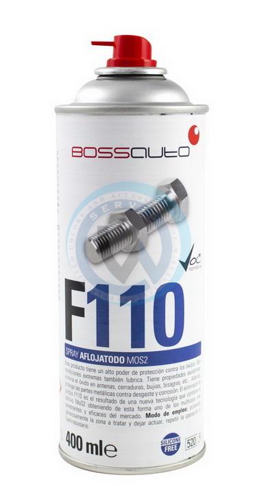 F110 Odblokovací mazací a lubrikačný sprej MoS2 400 ml