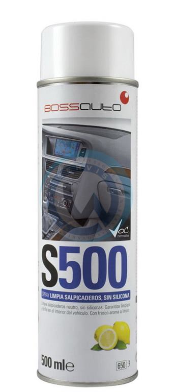 S500 Čistič prístrojovej dosky v spreji bez silikónu 500 ml