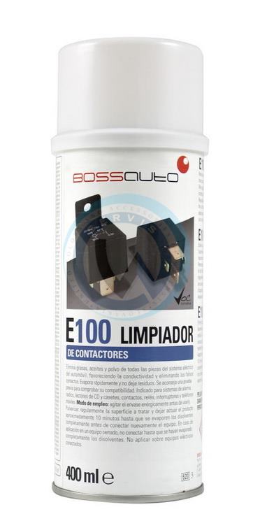 E100 čistič kontaktov v spreji 400 ml