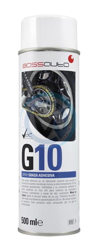 G10 Adhezívny mazací tuk v spreji 500 ml