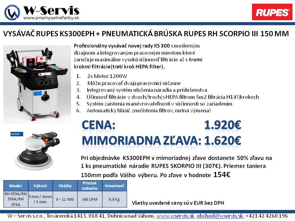 Rupes KS 300 EPH