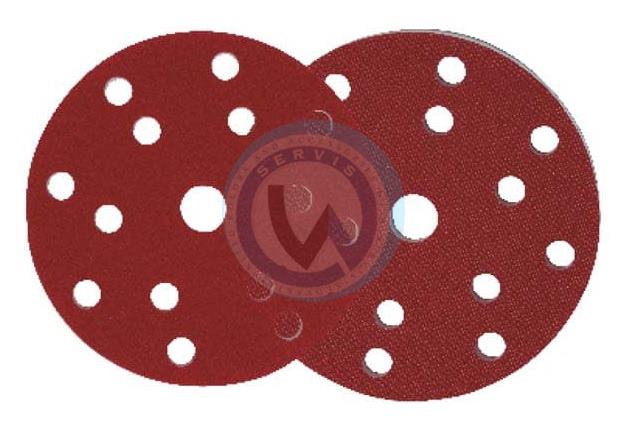 Medzikus mäkká podložka špongia (suchý zips) 10mm ø150mm 15 otvorov