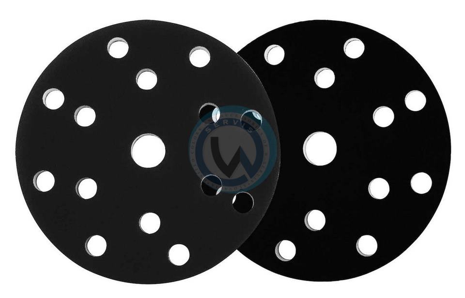 Medzikus mäkká podložka mikro špongia (suchý zips) 10mm ø150mm 15 otvorov