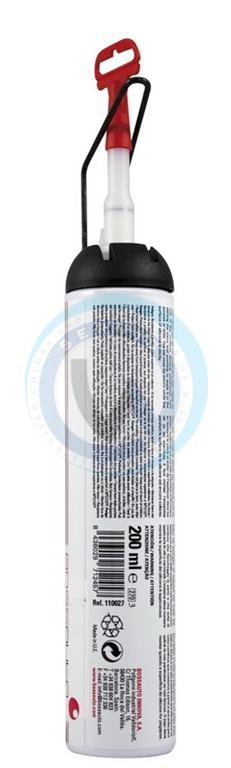 F1 Tlakový formovač tesnenia motorov čierny sprej 200 ml