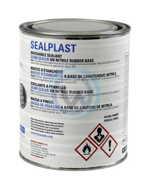 SEALPLAST natierateľný tmel šedý 1 kg